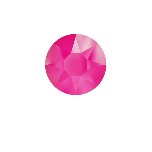 Swarovski Stones 2078 Xirius Roses ss16 HF Crystal Electric Pink 1440pcs image