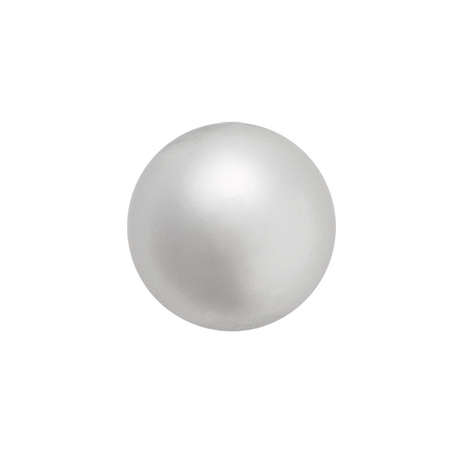 Preciosa Maxima Nacre Pearl 10 011 10mm 10pcs Light Grey image
