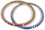 Swarovski Bracelet 138E020 pp32 Gold/Crystal 1pc image