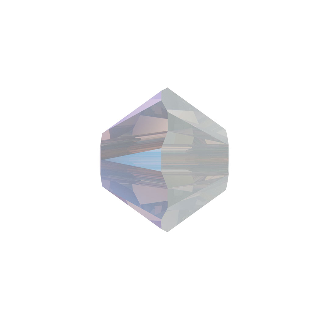 Swarovski Bead 5328 Bicone 4mm White Opal Shimmer 1440pcs * image
