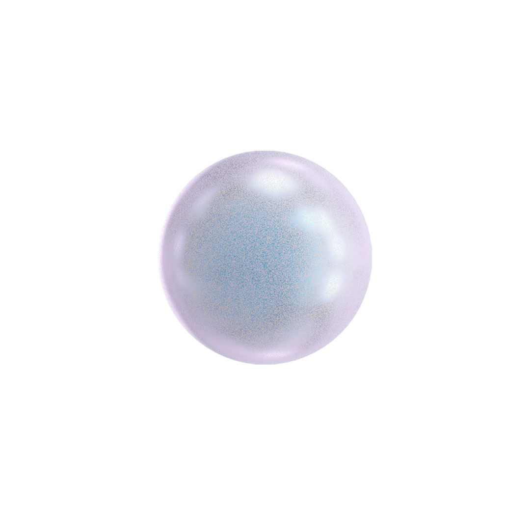 Swarovski Bead 5810 Crystal Pearl 6mm Iridescent Dreamy Blue 100pcs image