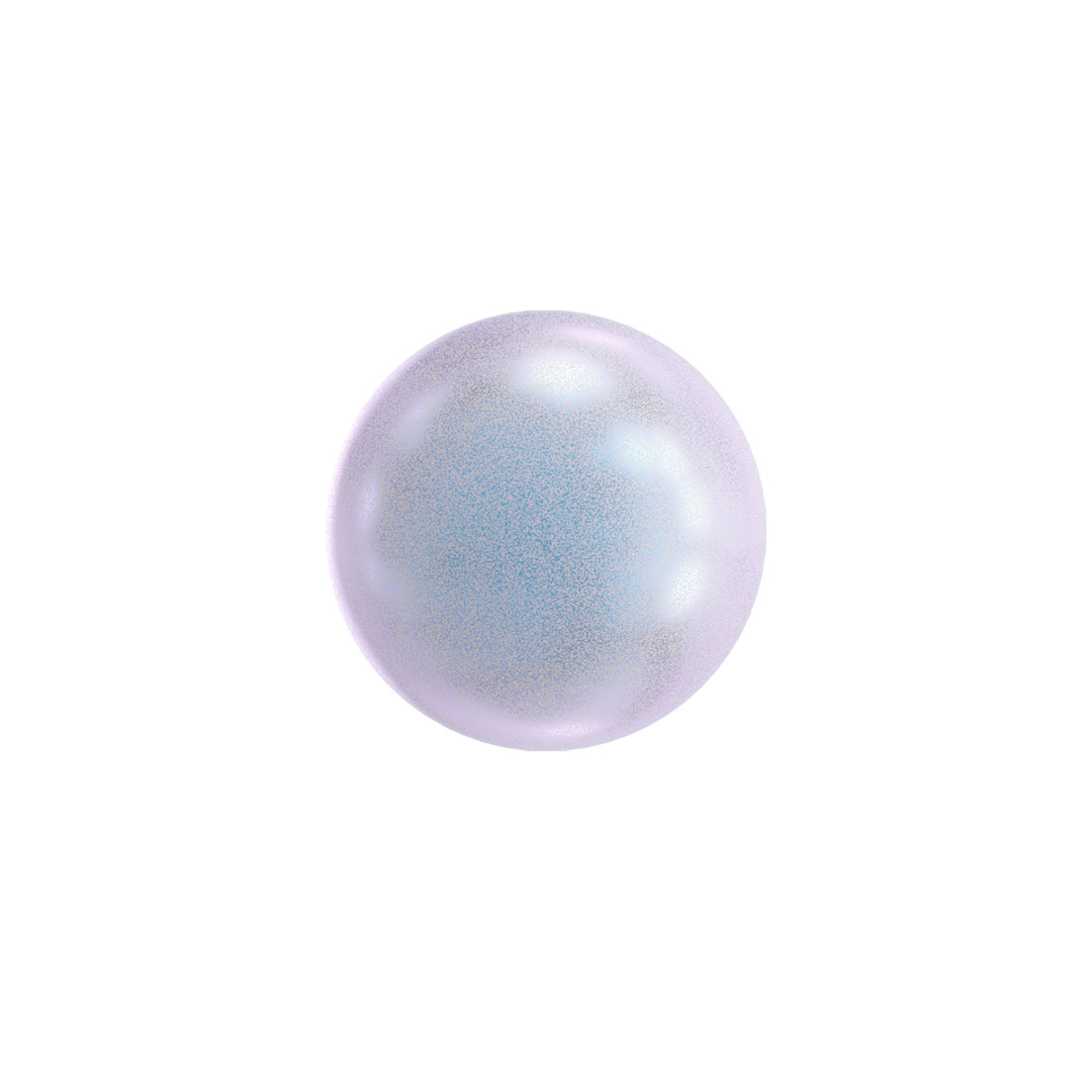 Swarovski Bead 5810 Crystal Pearl 8mm Iridescent Dreamy Blue 50pcs image