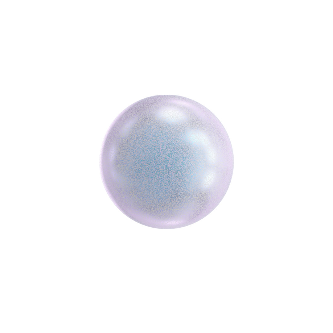 Swarovski Bead 5810 Crystal Pearl 10mm Iridescent Dreamy Blue 100pcs image