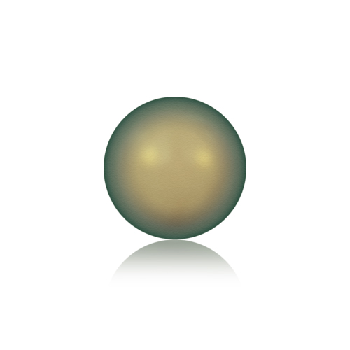 Swarovski Bead 5810 Crystal Pearl 12mm Iridescent Green 20pcs image