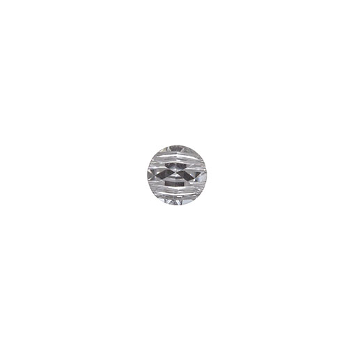 Swarovski Bead 5062 Round Spike 7.5mm Silver Night Crystal 12pcs image