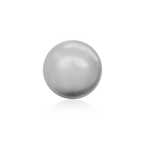 Swarovski Bead 5810 Crystal Pearl 2mm Light Grey 200pcs image