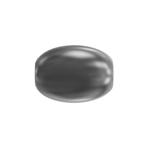Swarovski Bead 5824 Crystal Rice Pearl 4mm Dark Grey 500pcs image