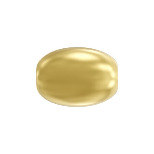 Swarovski Bead 5824 Crystal Rice Pearl 4mm Gold 100pcs image