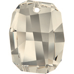 Swarovski Pendant 6685 Graphic 38mm Silvershade Crystal 1pc image