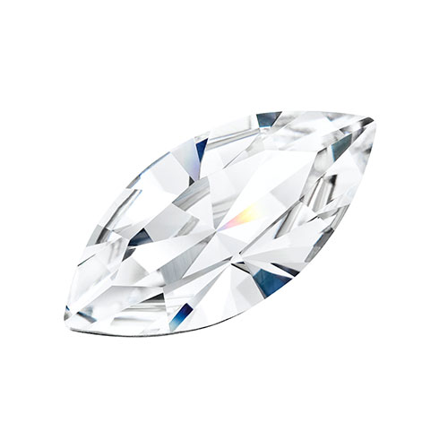 Preciosa Czech Crystal Maxima Stone Navette 3x1.5mm 144pcs 435 14 111 Crystal image