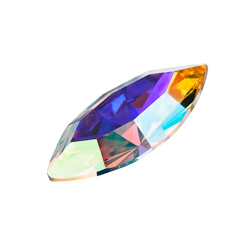 Preciosa Czech Crystal Maxima Stone Navette 3x1.5mm 144pcs 435 14 111 Crystal AB image