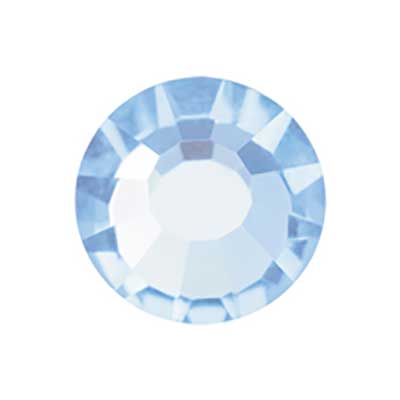Preciosa VIVA12 Crystal Flatback Hotfix ss10 144pcs 438 11 612 Aquamarine image