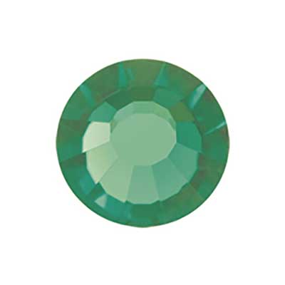 Preciosa VIVA12 Crystal Flat Back Hotfix ss12 1440pcs 438 11 612 Green Turmaline image