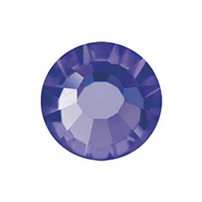 Preciosa VIVA12 Crystal Flat Back Hotfix ss16 1440pcs 438 11 612 Deep Tanzanite image