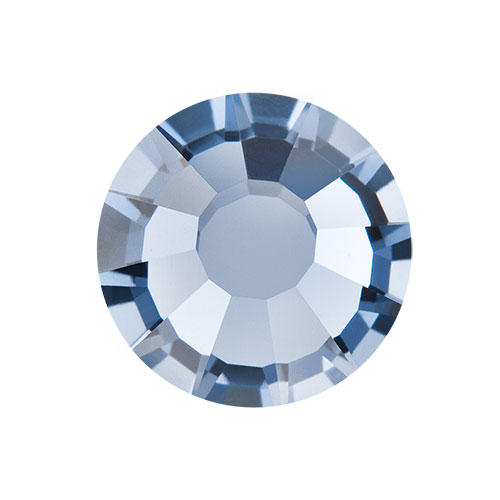 Preciosa VIVA12 Crystal Flat Back Hotfix ss16 1440pcs 438 11 612 Denim Blue image