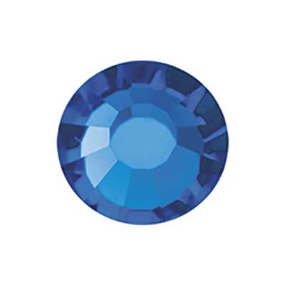 Preciosa Czech Crystal VIVA12 Flat Back ss16 144pcs 438 11 612 Capri Blue image