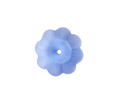 Preciosa Czech Crystal Flower 14mm 6pcs 438 52 301 un-foiled Light Sapphire image