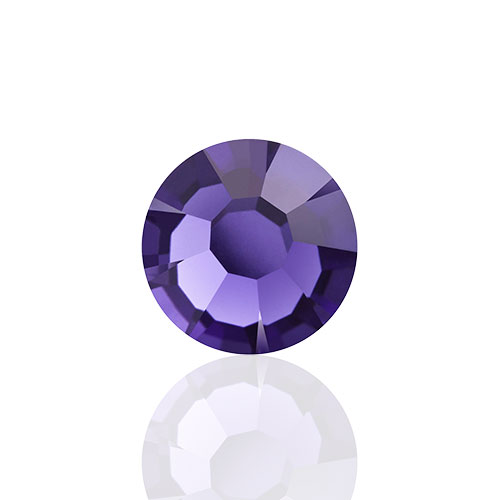 Preciosa MAXIMA Czech Crystal Flat Back ss9 144pcs 438 11 615 Purple Velvet image