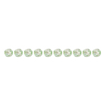 Preciosa Czech Crystal Round Bead Simple 3mm 40pcs 451 19 602 Light Green image