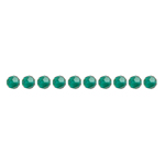 Preciosa Czech Crystal Round Bead Simple 3mm 40pcs 451 19 602 Emerald * image