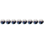 Preciosa Czech Crystal Round Bead Simple 4mm 720pcs 451 19 602 Blue Flare Halfcoat * image
