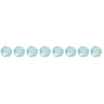 Preciosa Czech Crystal Round Bead Simple 4mm 720pcs 451 19 602 Light Blue * image
