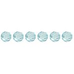 Preciosa Czech Crystal Round Bead Simple 5mm 32pcs 451 19 602 Light Blue image