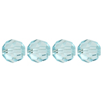 Preciosa Czech Crystal Round Bead Simple 8mm 36pcs 451 19 602 Light Blue * image