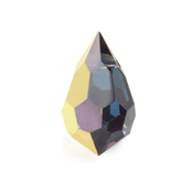 Preciosa Czech Crystal Drop Pendant  6x10mm 144pcs 451 51 681 Aurum Halfcoat * image