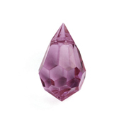 Preciosa Czech Crystal Drop Pendant  6x10mm 144pcs 451 51 681 Amethyst * image