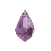 Preciosa Czech Crystal Drop Pendant  6x10mm 18pcs 451 51 681 Amethyst AB image