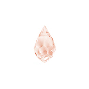 Preciosa Czech Crystal Drop Pendant  6x10mm 18pcs 451 51 681 Light Orange image