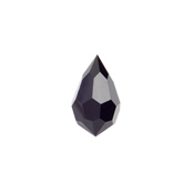 Preciosa Czech Crystal Drop Pendant  6x10mm 144pcs 451 51 681 Jet image