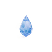 Preciosa Czech Crystal Drop Pendant  6x10mm 18pcs 451 51 681 Light Sapphire image