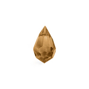 Preciosa Czech Crystal Drop Pendant  6x10mm 144pcs 451 51 681 Topaz image