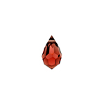 Preciosa Czech Crystal Drop Pendant  6x10mm 144pcs 451 51 681 Burgundy * image