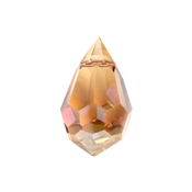 Preciosa Czech Crystal Drop Pendant  9x15mm 144pcs 451 51 681 Celsian Halfcoat image