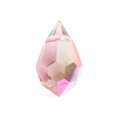 Preciosa Czech Crystal Drop Pendant  9x15mm 12pcs 451 51 681 Light Rose AB image