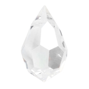 Preciosa Czech Crystal Drop Pendant  12x20mm 6pcs 451 51 681 Crystal image