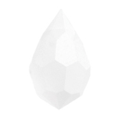 Preciosa Czech Crystal Drop Pendant  12x20mm 6pcs 451 51 681 Crystal Matt image