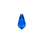 Preciosa Czech Crystal Drop Pendant  5.5x11mm 144pcs 451 51 984 Capri Blue image