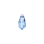Preciosa Czech Crystal Drop Pendant  5.5x11mm 18pcs 451 51 984 Light Sapphire image