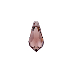 Preciosa Czech Crystal Drop Pendant  6.5x13mm 144pcs 451 51 984 Light Burgundy * image