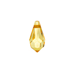 Preciosa Czech Crystal Drop Pendant  6.5x13mm 144pcs 451 51 984 Sharp Yellow * image