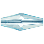 Preciosa Czech Crystal Oat Bead 15x6mm 18pcs 451 52 301 Aquamarine image