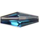 Preciosa Czech Crystal Oat Bead 15x6mm 72pcs 451 52 301 Bermuda Blue * image