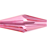 Preciosa Czech Crystal Oat Bead 15x6mm 72pcs 451 52 301 Pink Candy * image