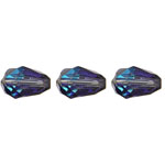 Preciosa Czech Crystal Pear Bead 10.5x7mm 144pcs 451 55 001 Bermuda Blue * image