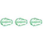 Preciosa Czech Crystal Pear Bead 10.5x7mm 144pcs 451 55 001 Light Green * image