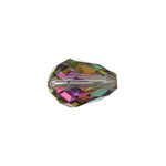 Preciosa Czech Crystal Pear Bead 15x10mm 144pcs 451 55 001 Vitrail Green Halfcoat image